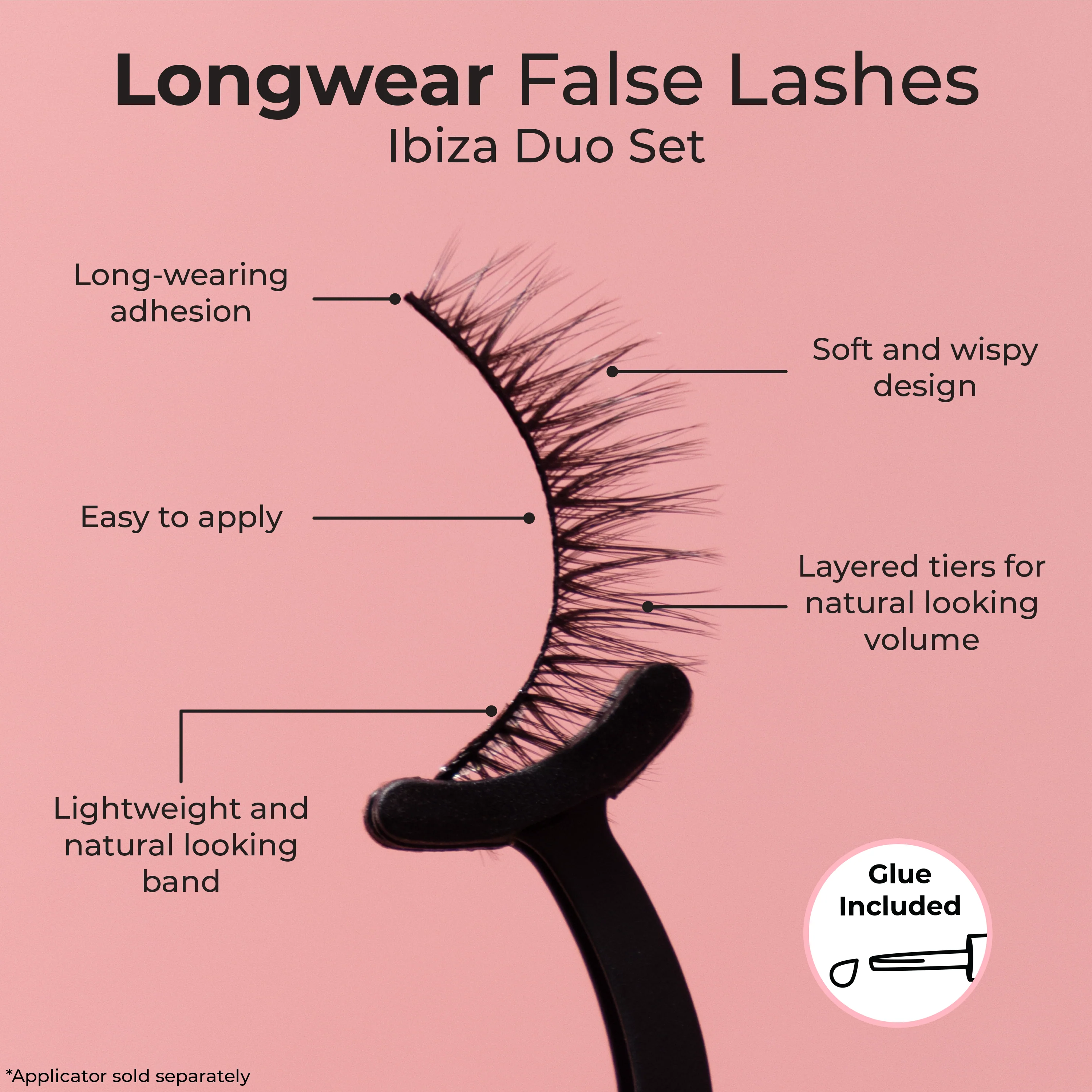 Longwear False Lashes - Ibiza Duo Value Set - Image 4
