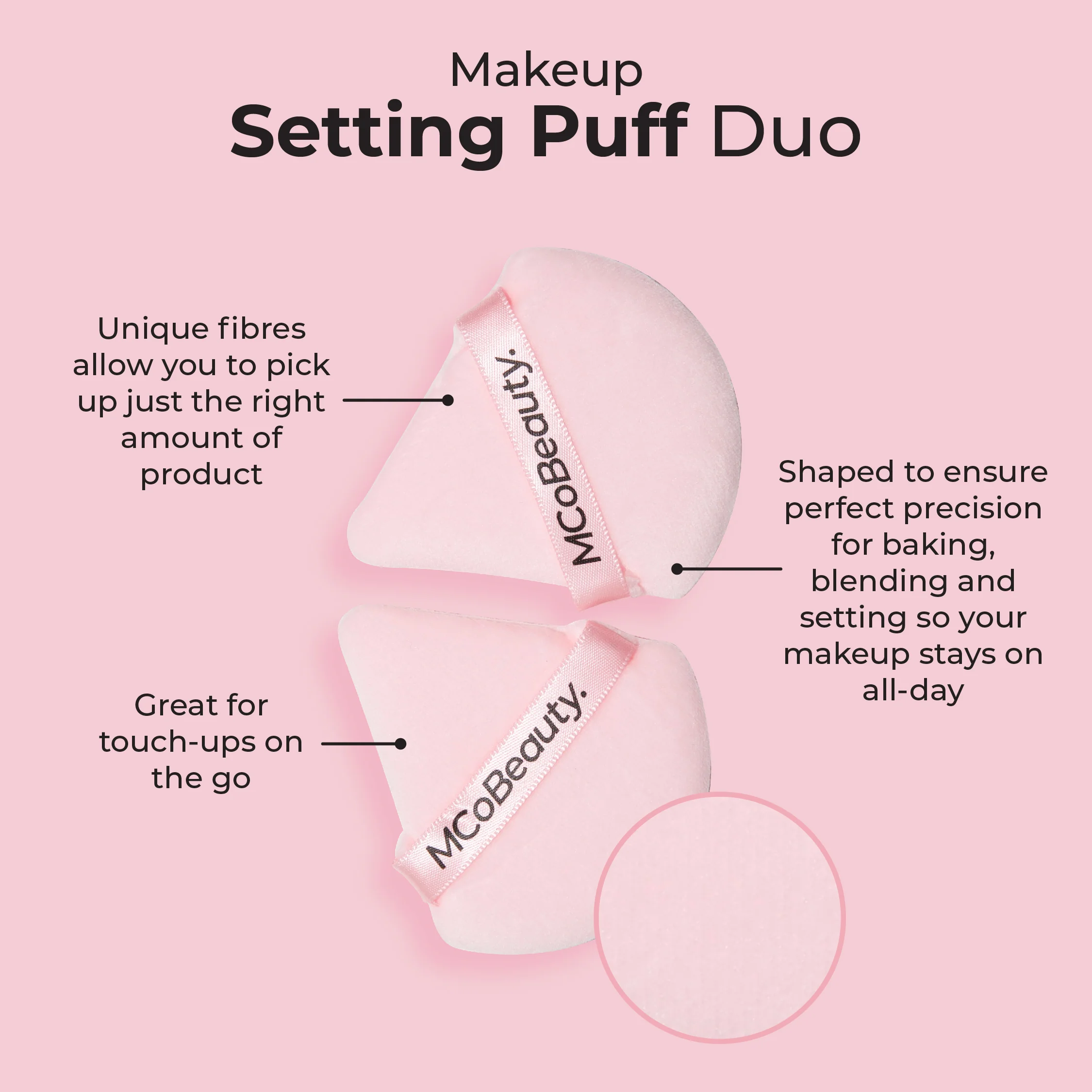 Makeup Setting Puff Duo - Image 4